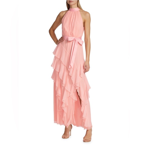 Alice + Olivia Emelia Silk Gown Women's. - Picture 2 of 11
